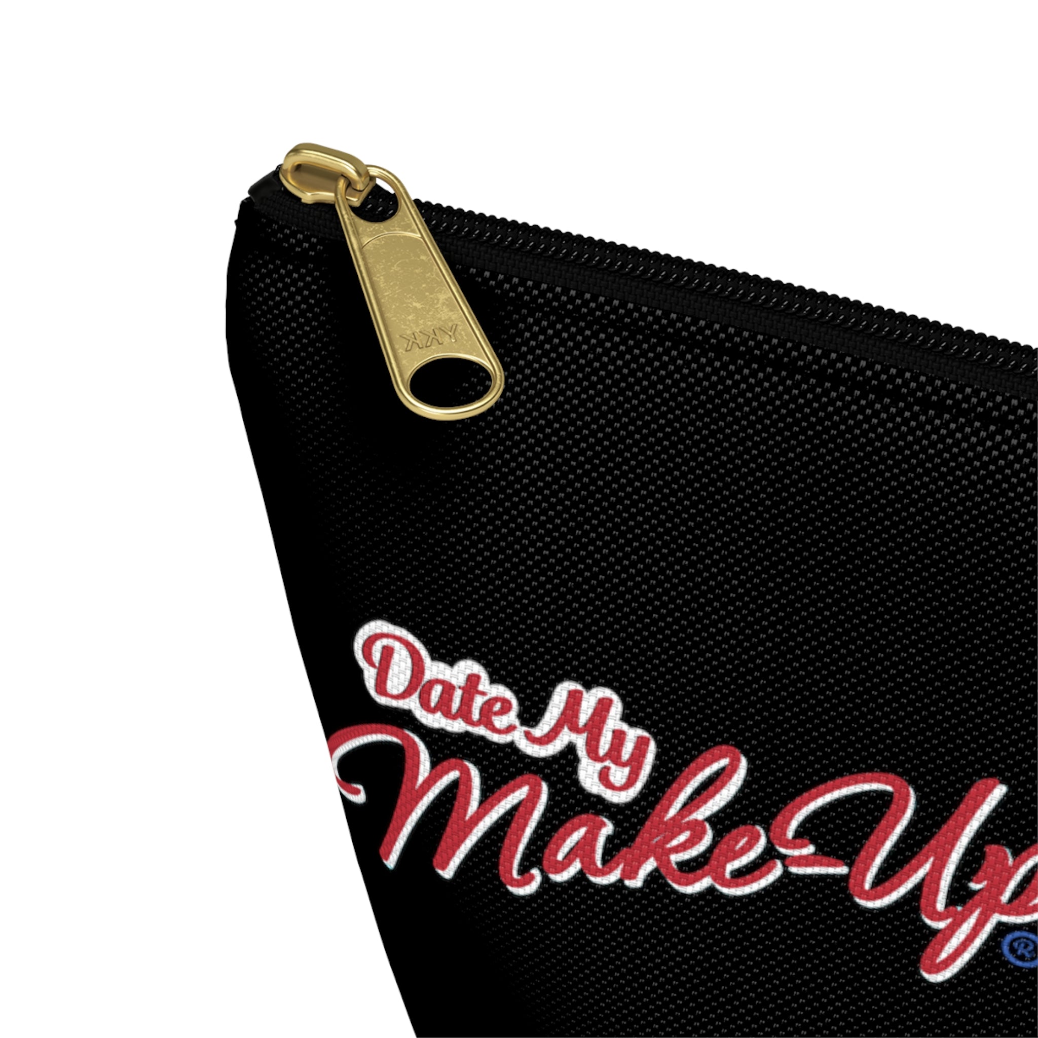 Blonde Dewey Black Makeup Bag