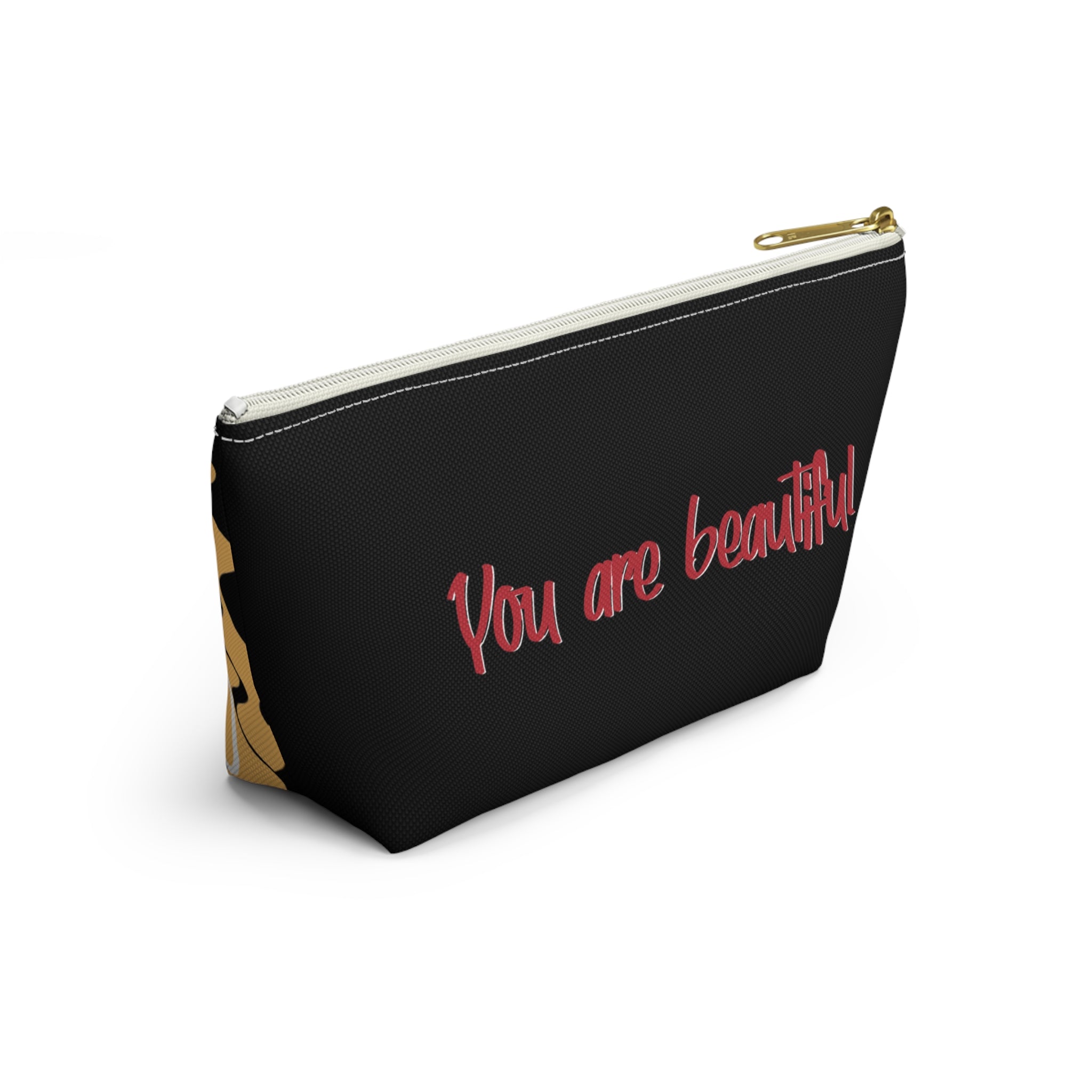 Blonde Dewey Black Makeup Bag