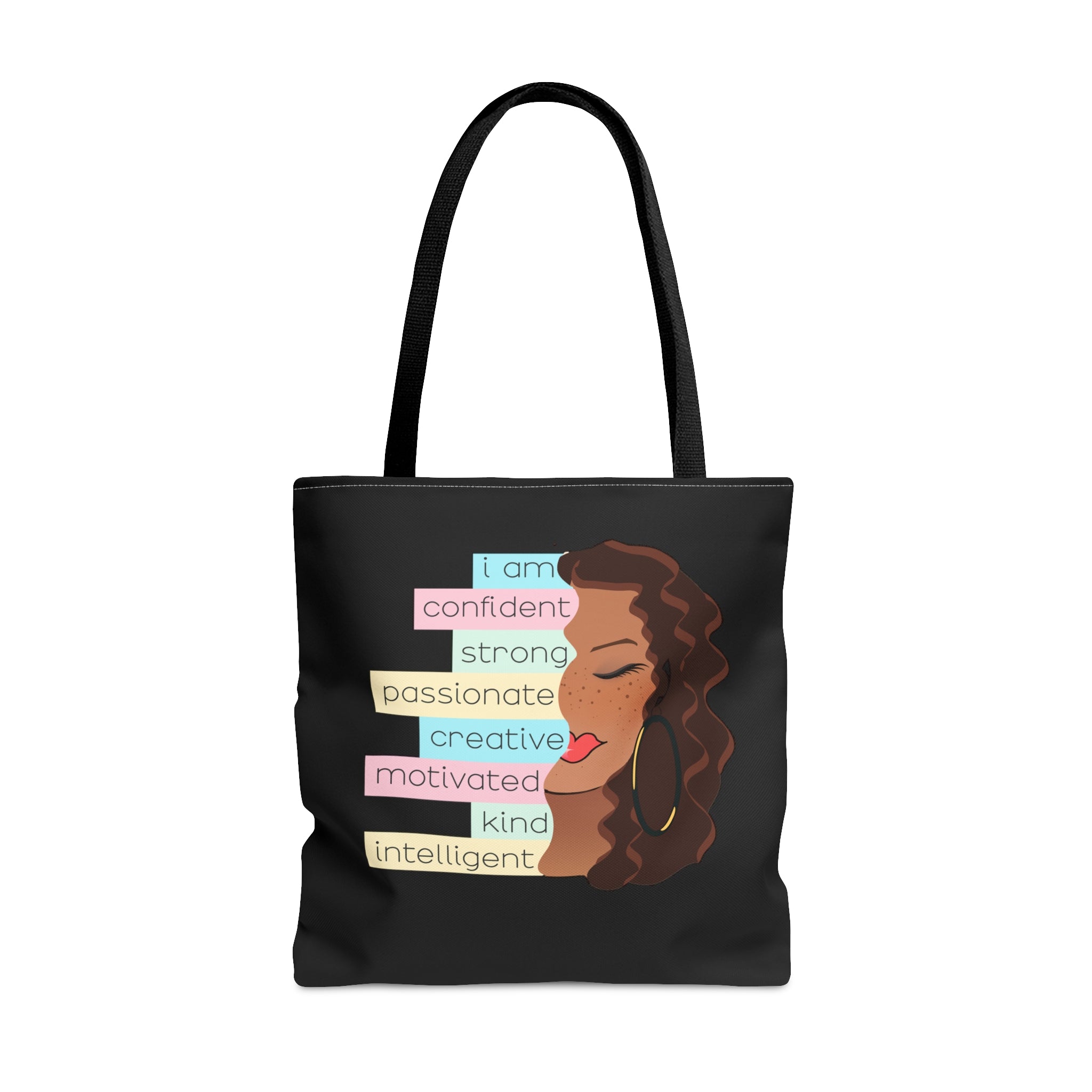 I Am Freckled Brunette Dewey Tote Bag