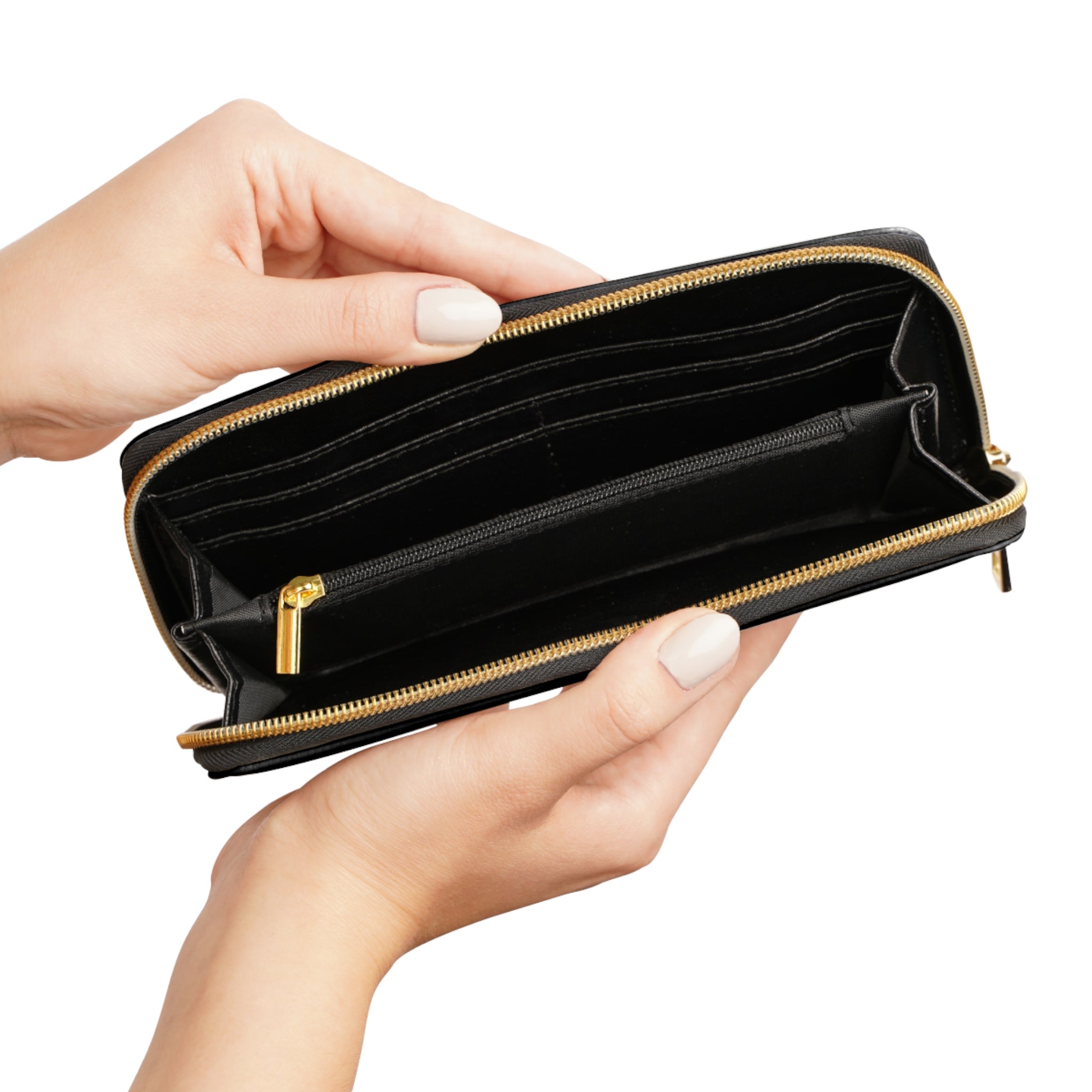 Black I Am Dewey Wallet