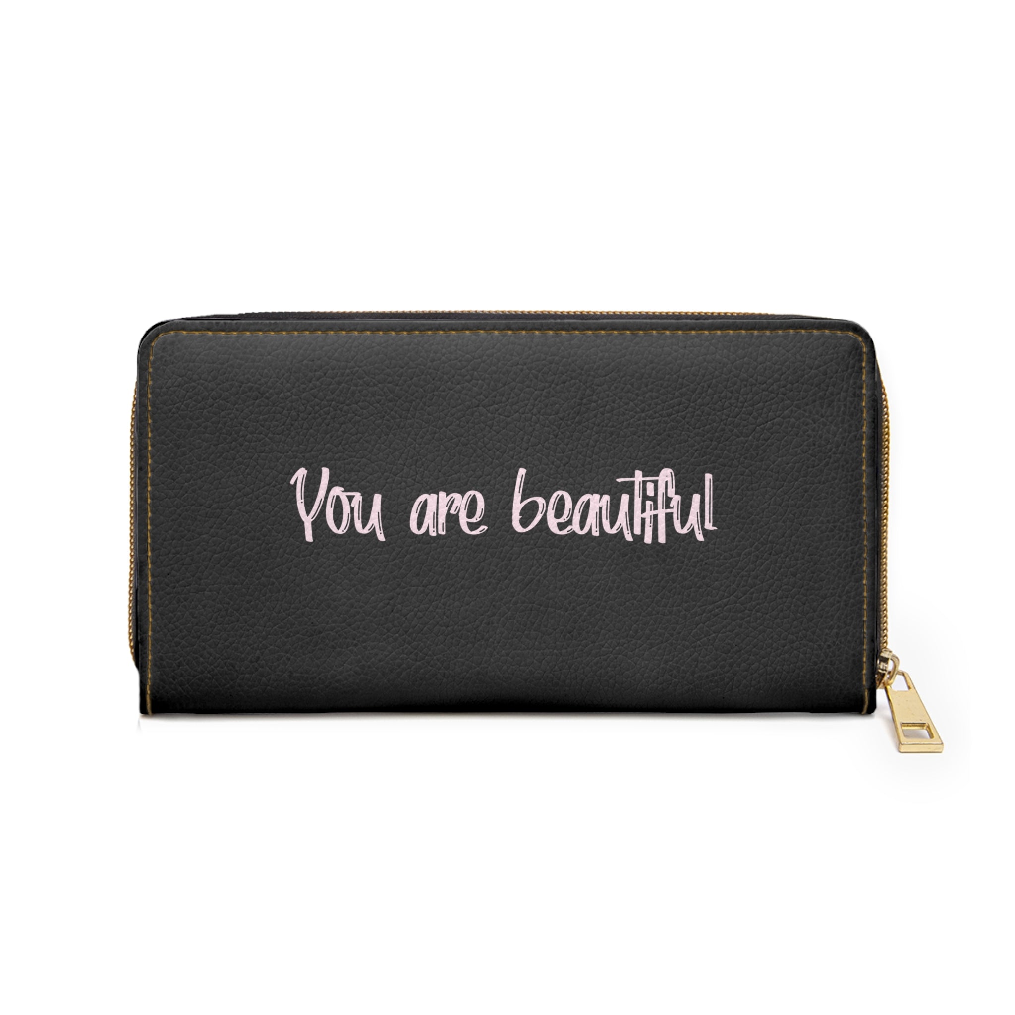 Black I Am Dewey Wallet