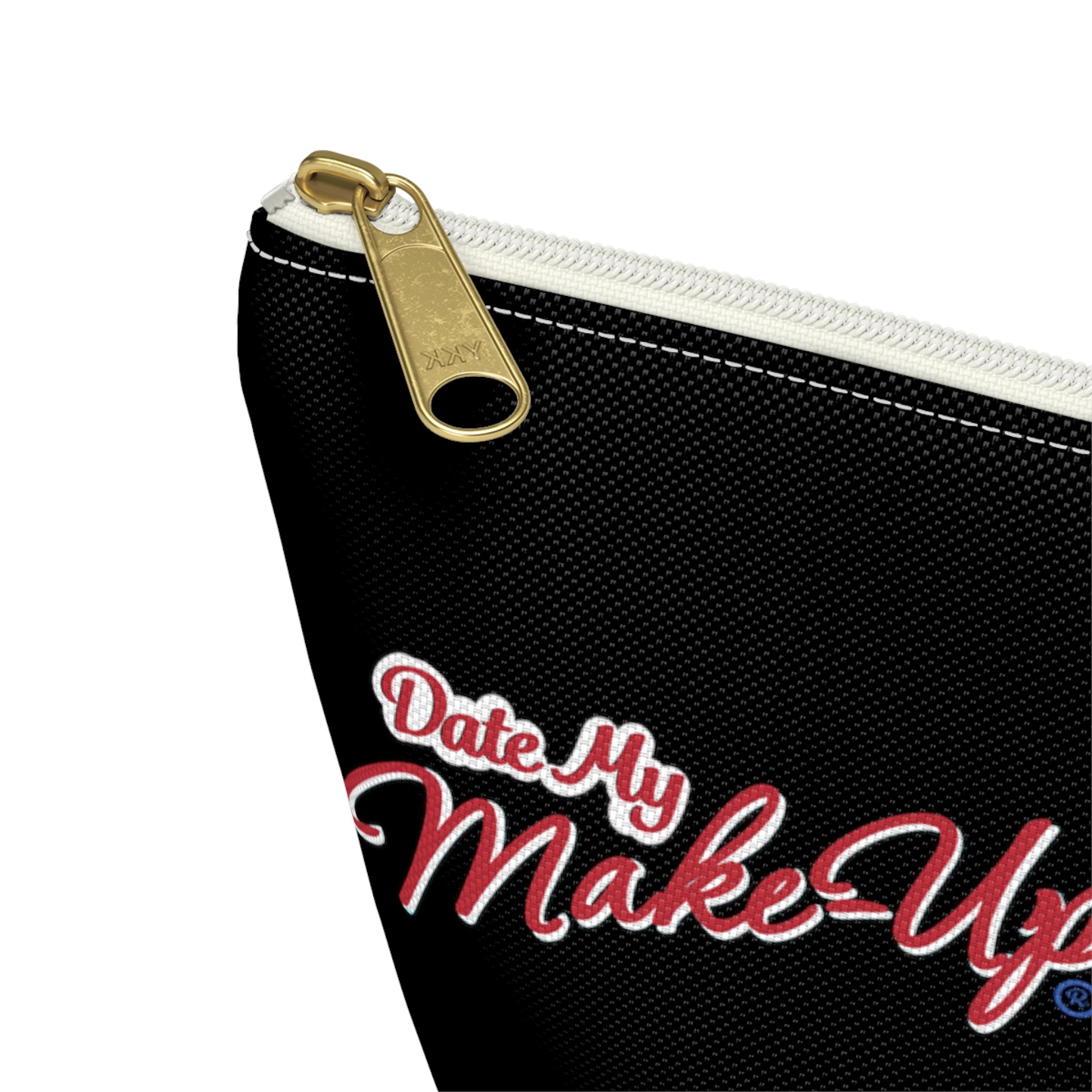 Blonde Dewey Black Makeup Bag