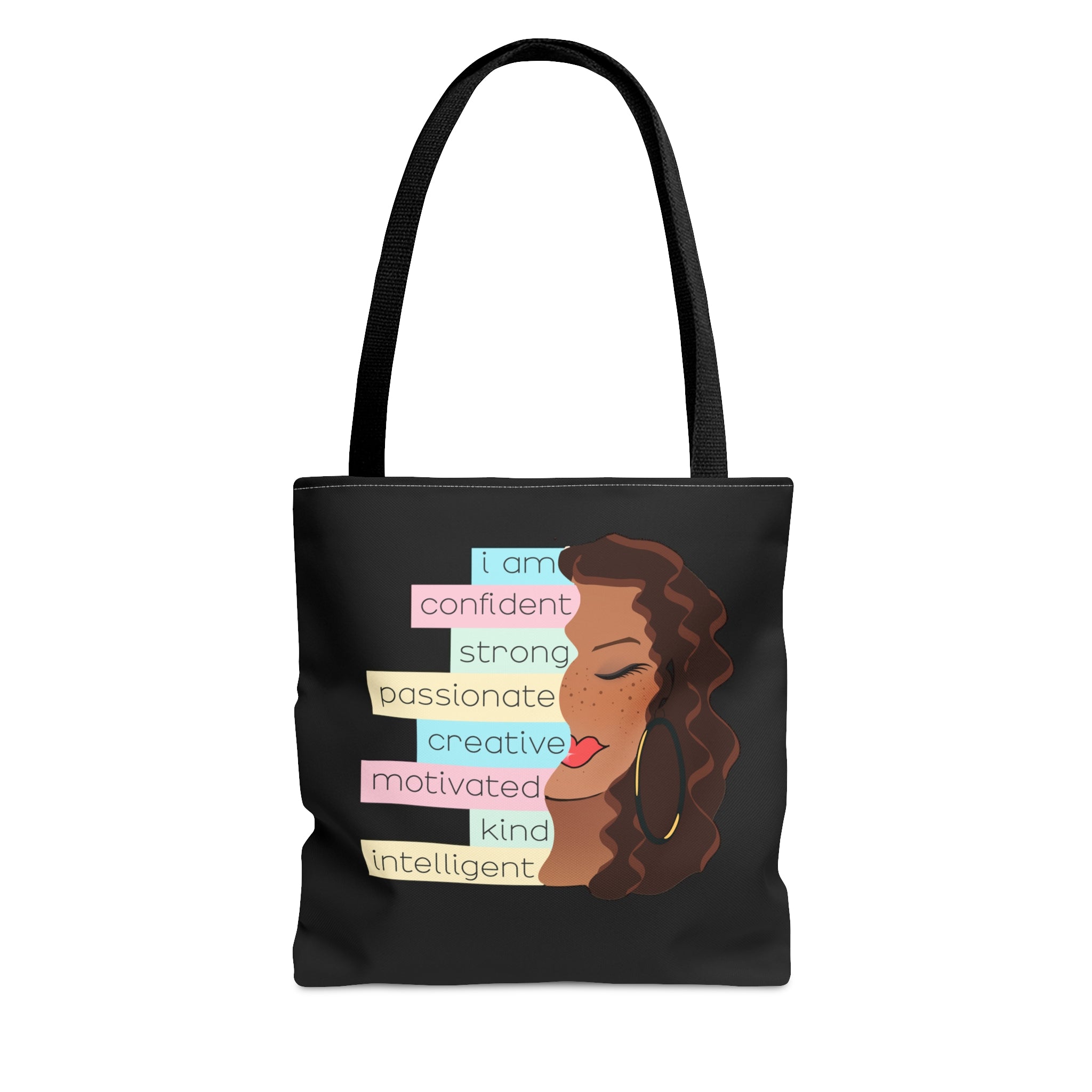 I Am Freckled Brunette Dewey Tote Bag