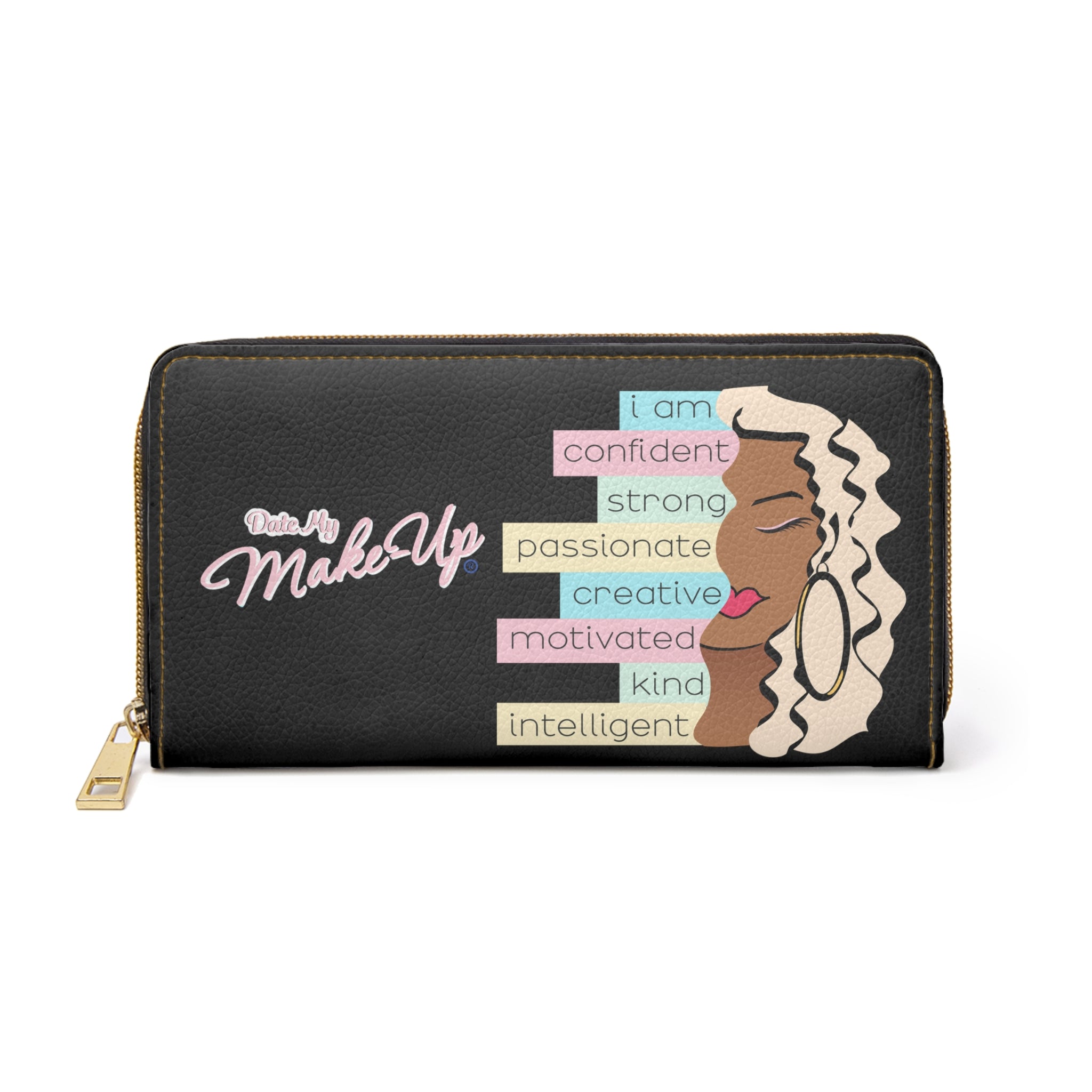 Black I Am Dewey Wallet
