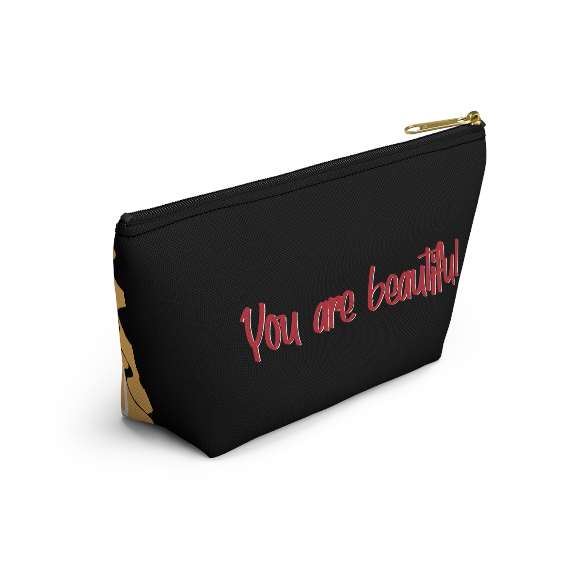 Blonde Dewey Black Makeup Bag