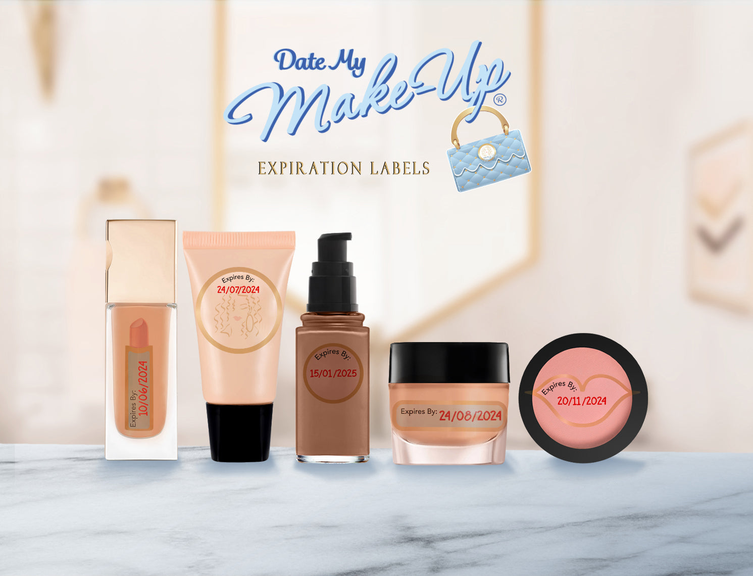 CREME BACKPACK EXPIRATION DATE LABELS