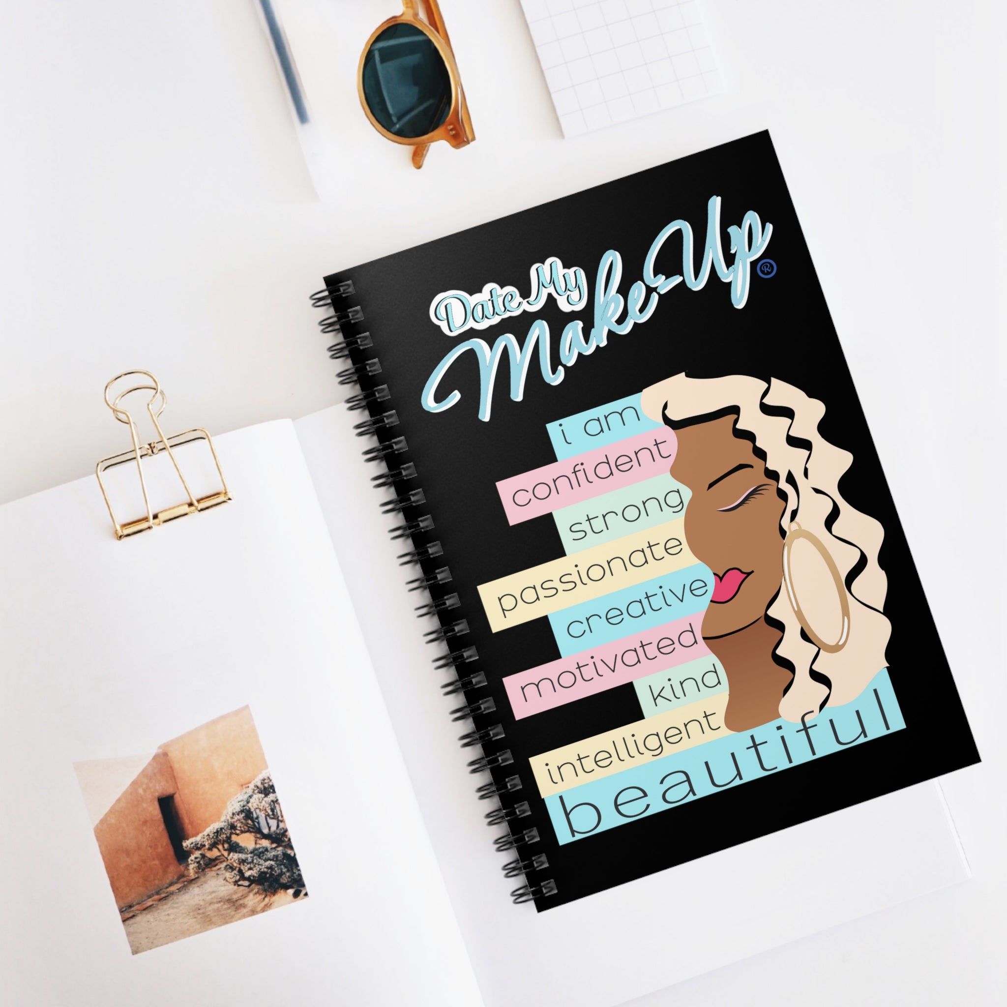 I Am Dewey Spiral Notebook