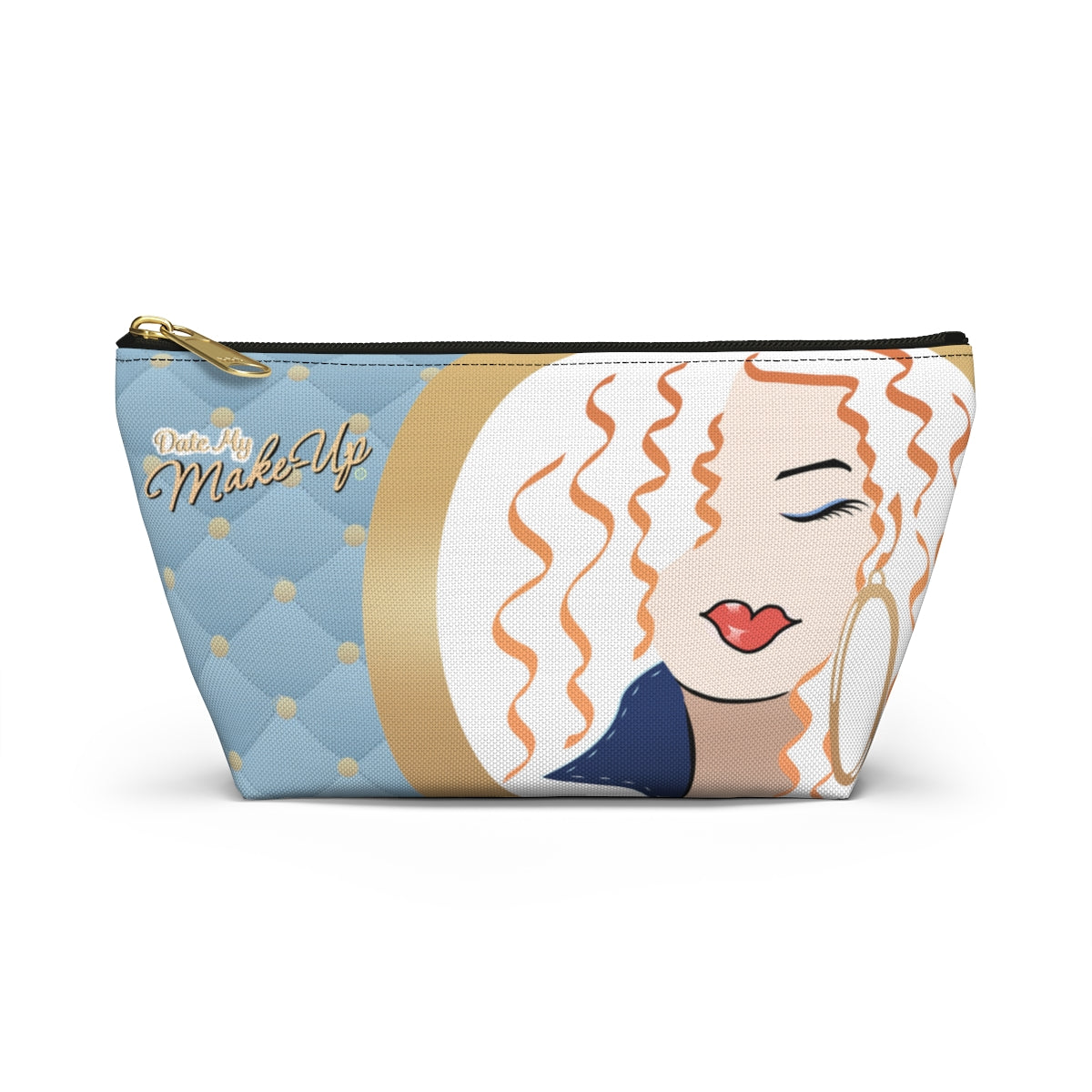 Sweet Ginger Dewey Quilt Makeup Bag