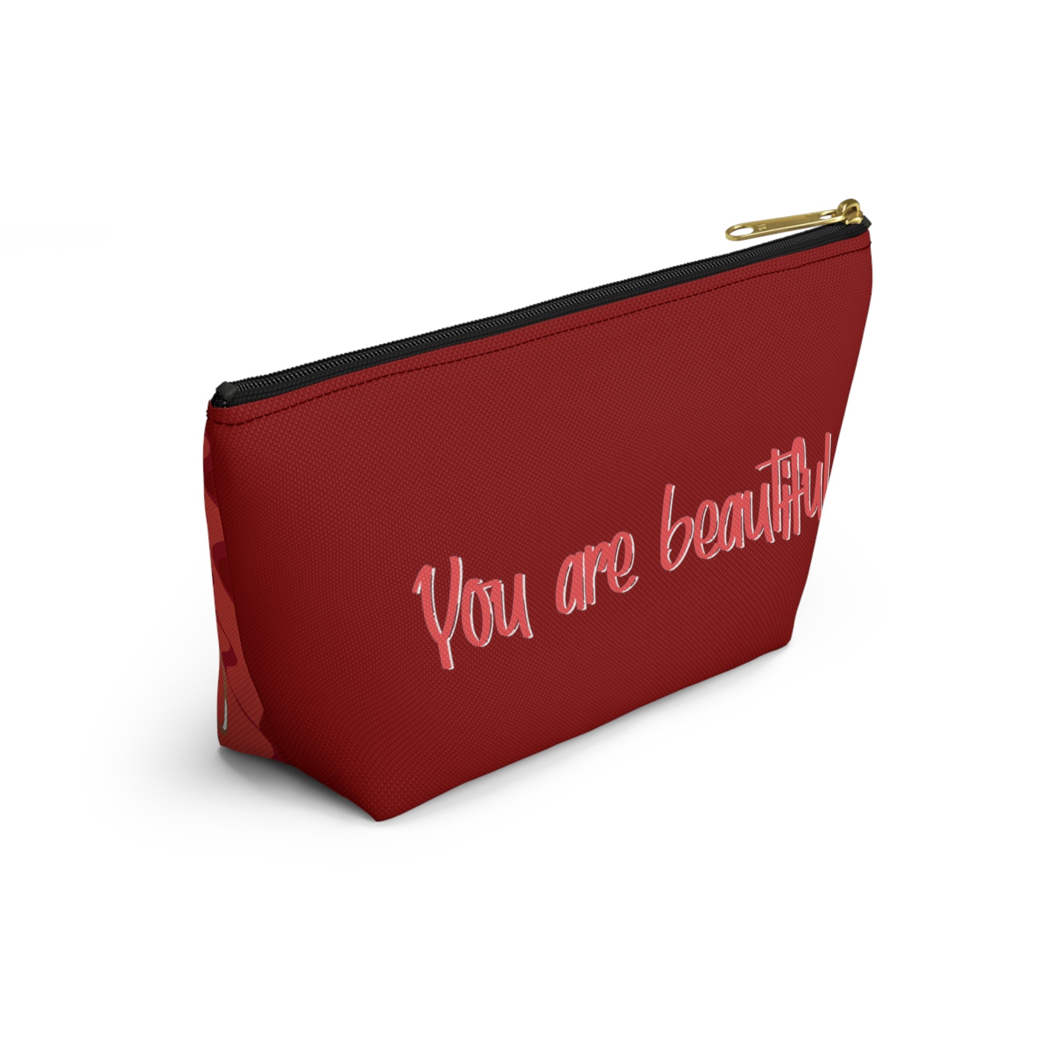 Red Rose Sweet Ginger Dewey Makeup Bag