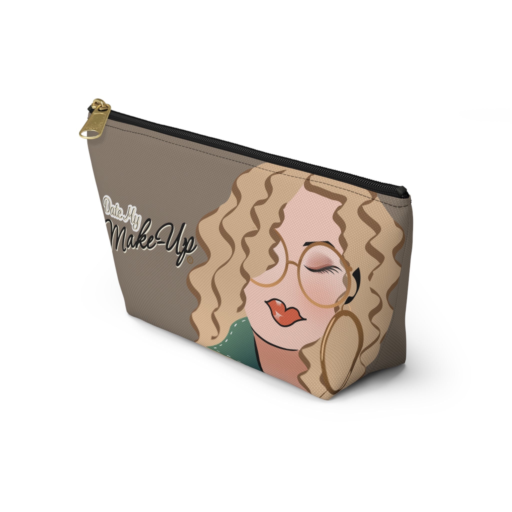 Bespeckled Dirty Blonde Dewey Makeup Bag