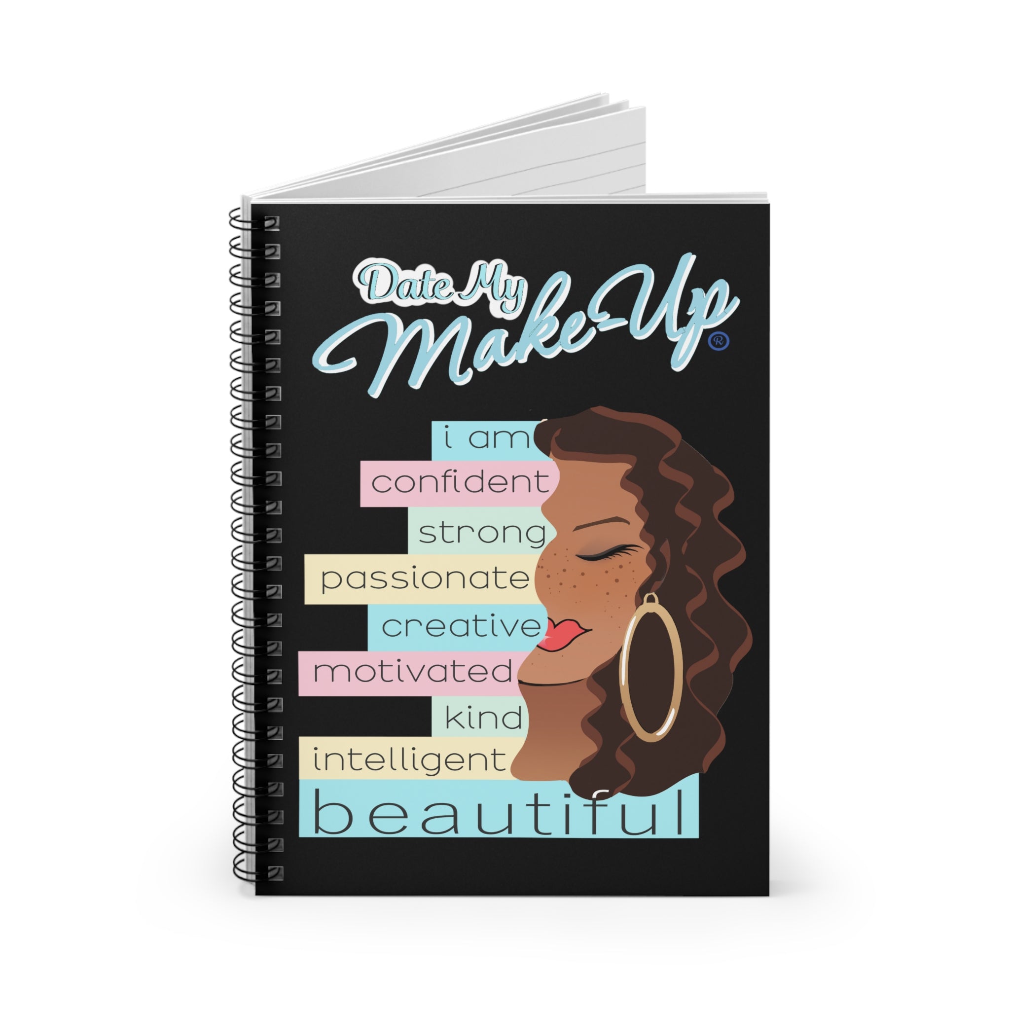 I Am Caramel Dewey Spiral Notebook