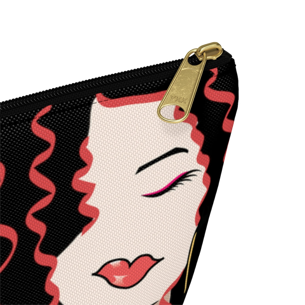 Sweet Ginger Original Dewey Noir Makeup Bag