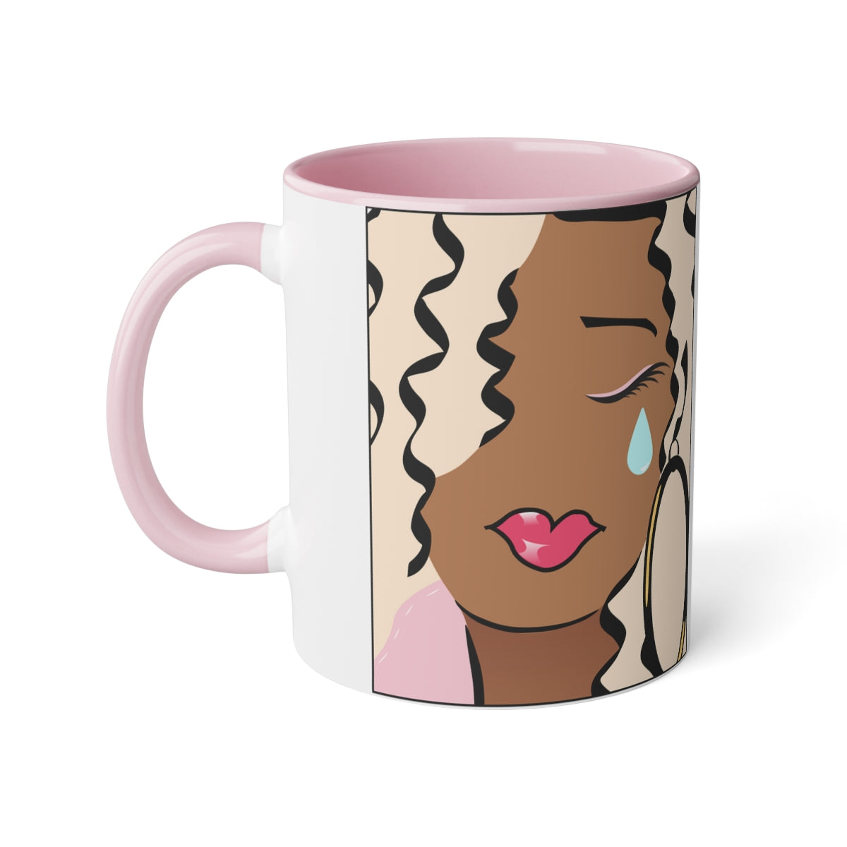 Makeup Expires Accent Mug