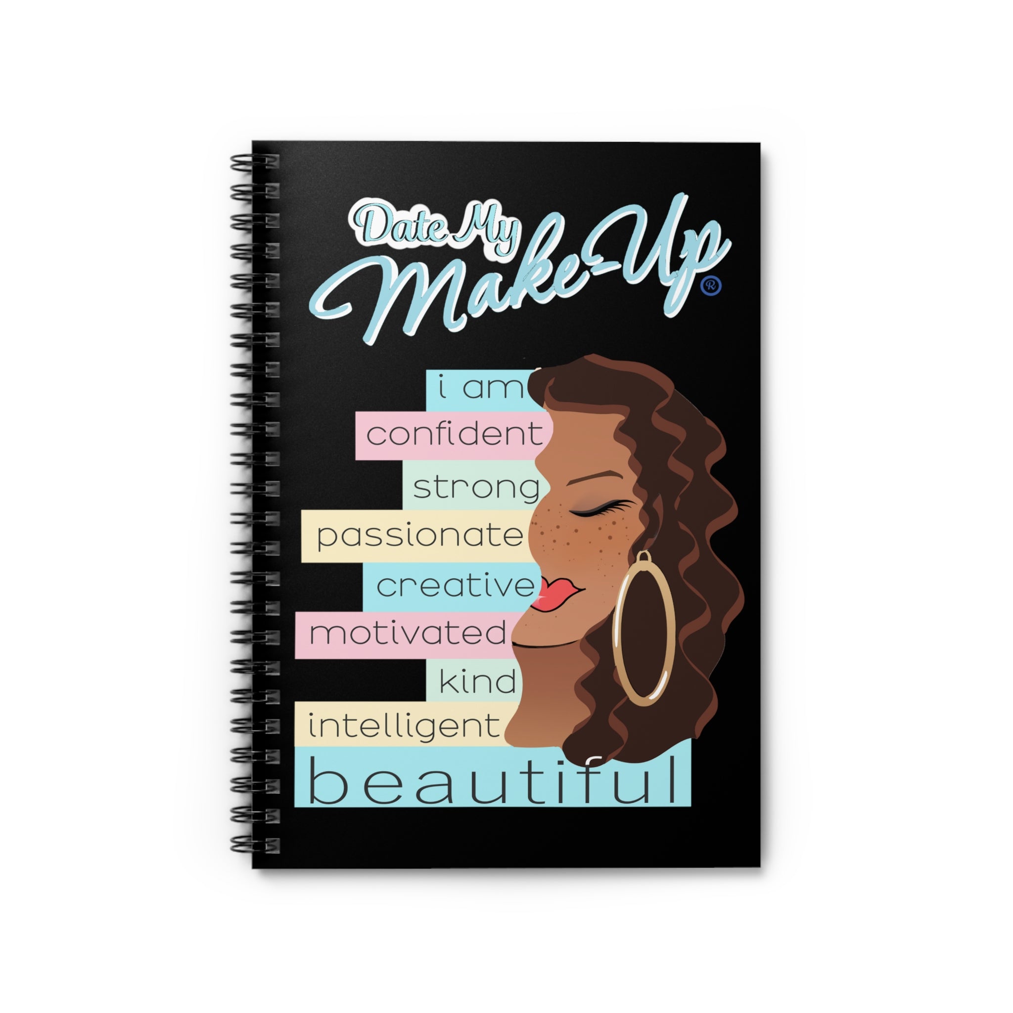 I Am Caramel Dewey Spiral Notebook