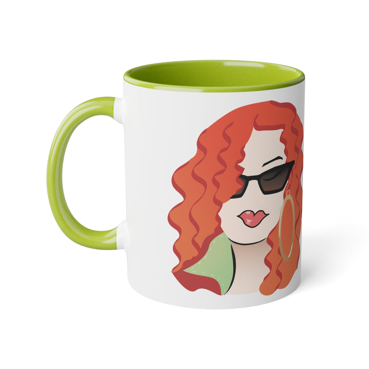 Sunglasses Dewey Accent Mug