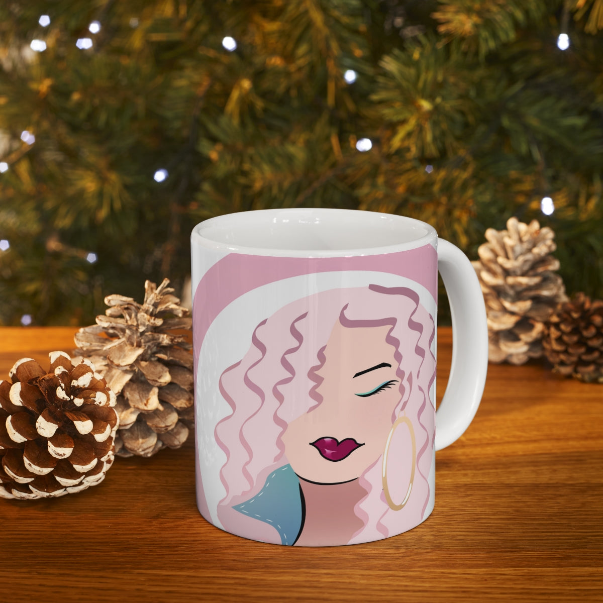 Pink You are Beautiful Ceramic Mug 11oz