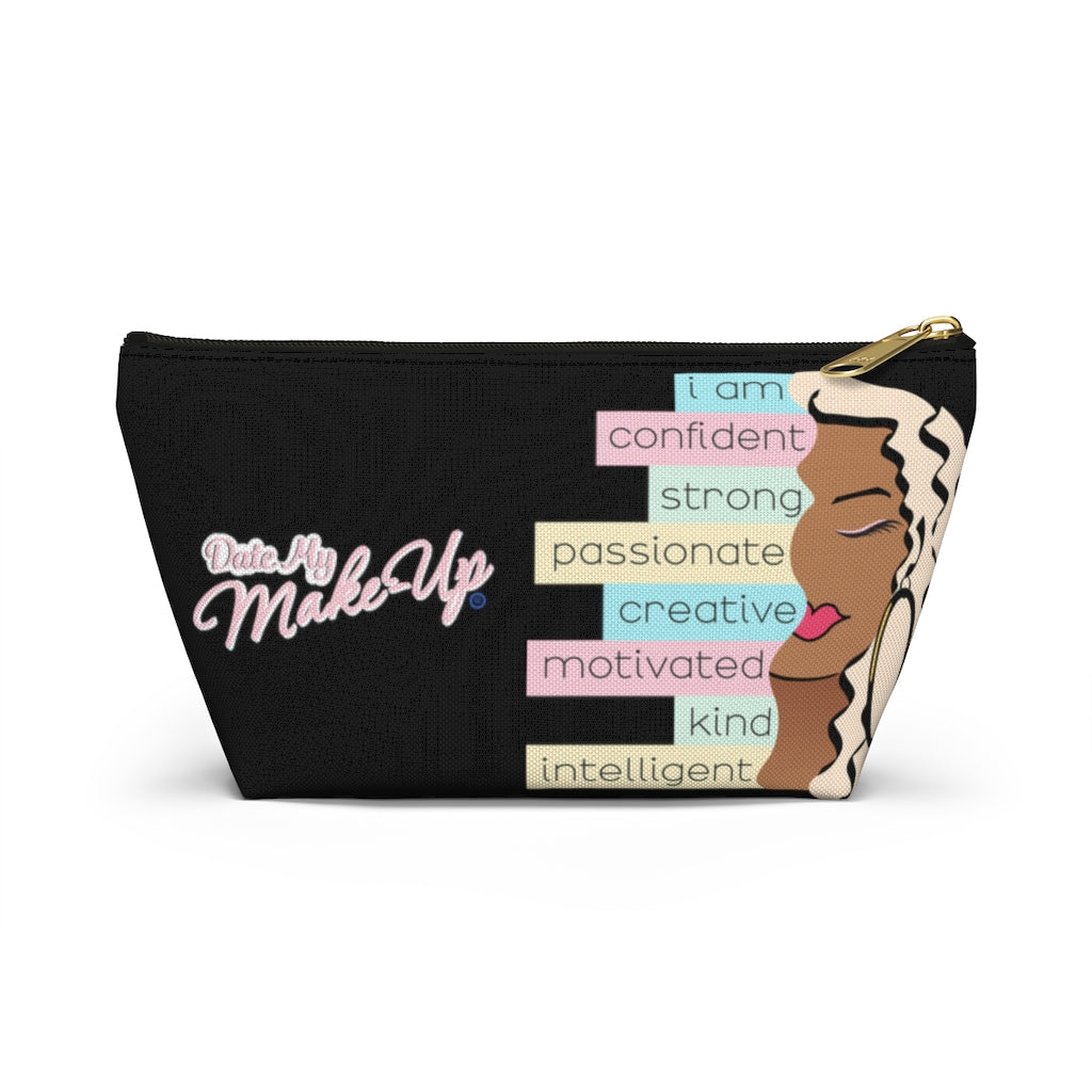 I Am Dewey Noir Makeup Bag
