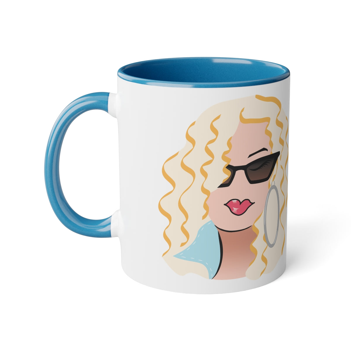 Sunglasses Dewey Accent Mug