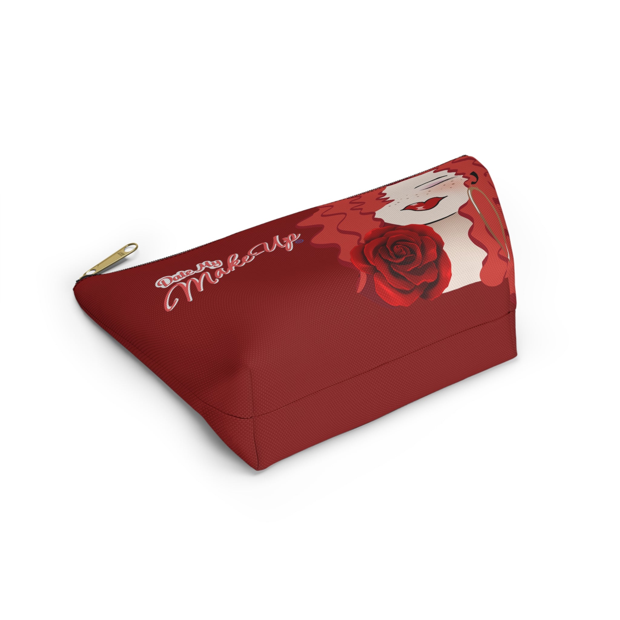 Red Rose Sweet Ginger Dewey Makeup Bag
