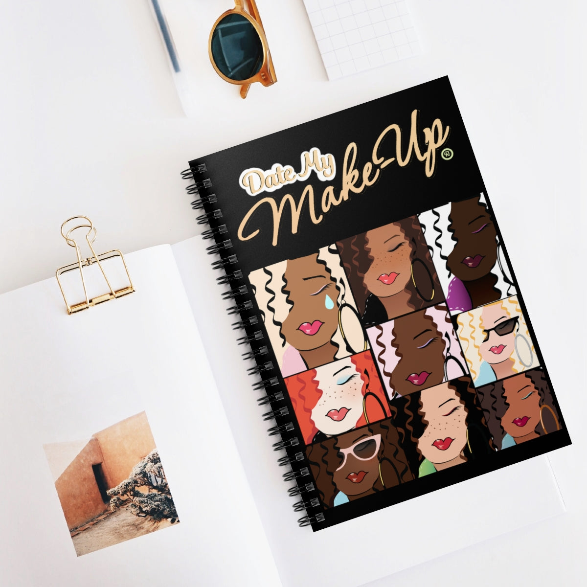 Dewey Graphic Spiral Notebook