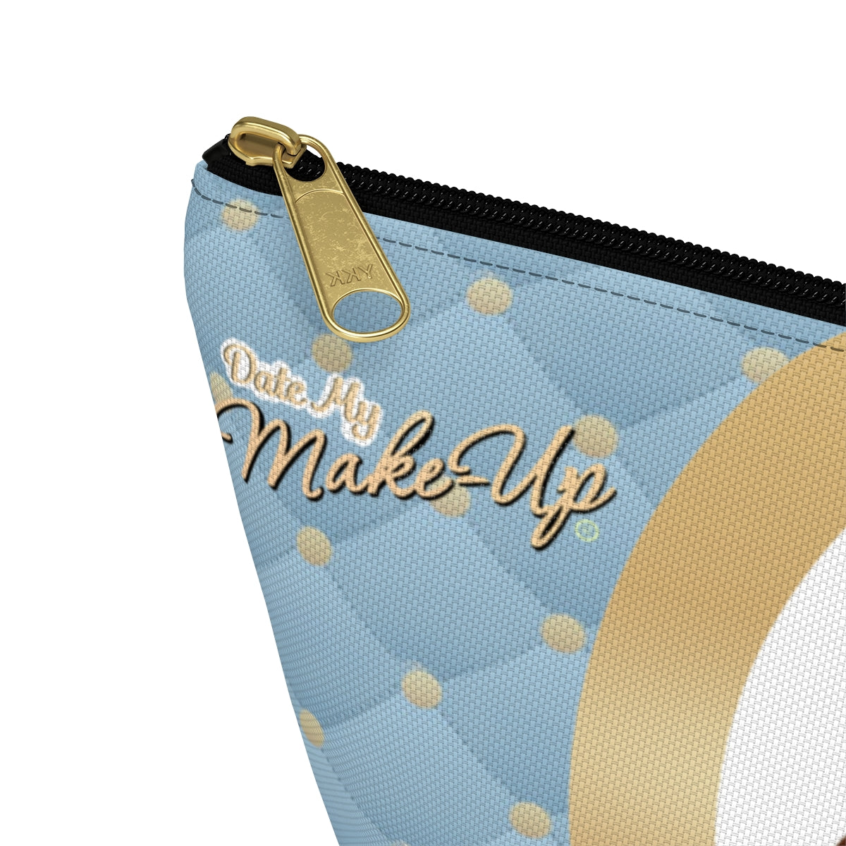 Freckled Brunette Dewey Quilt Makeup Bag