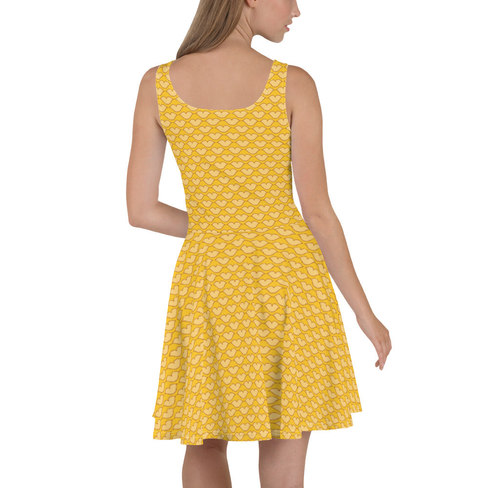 Lip Pattern Dress