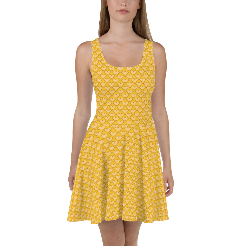 Lip Pattern Dress