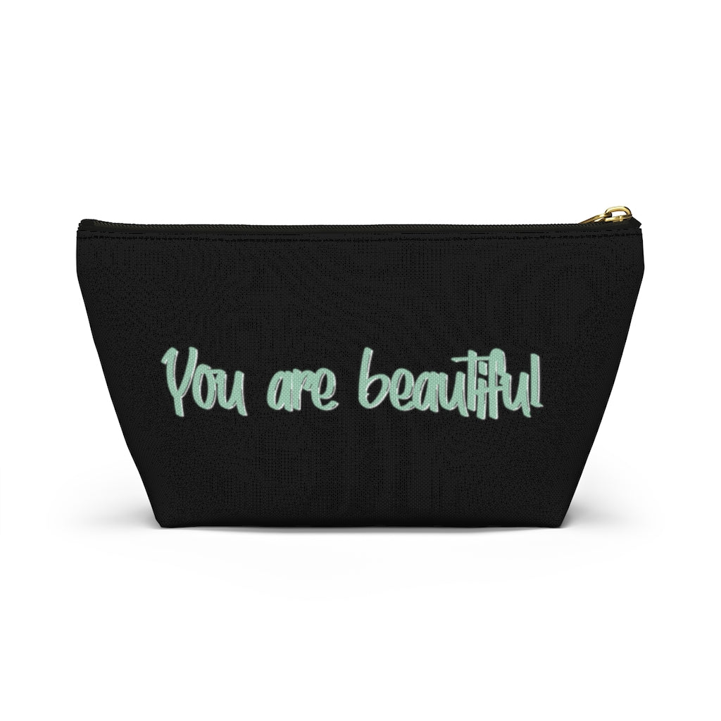 Strawberry Blonde Dewey Noir Makeup Bag