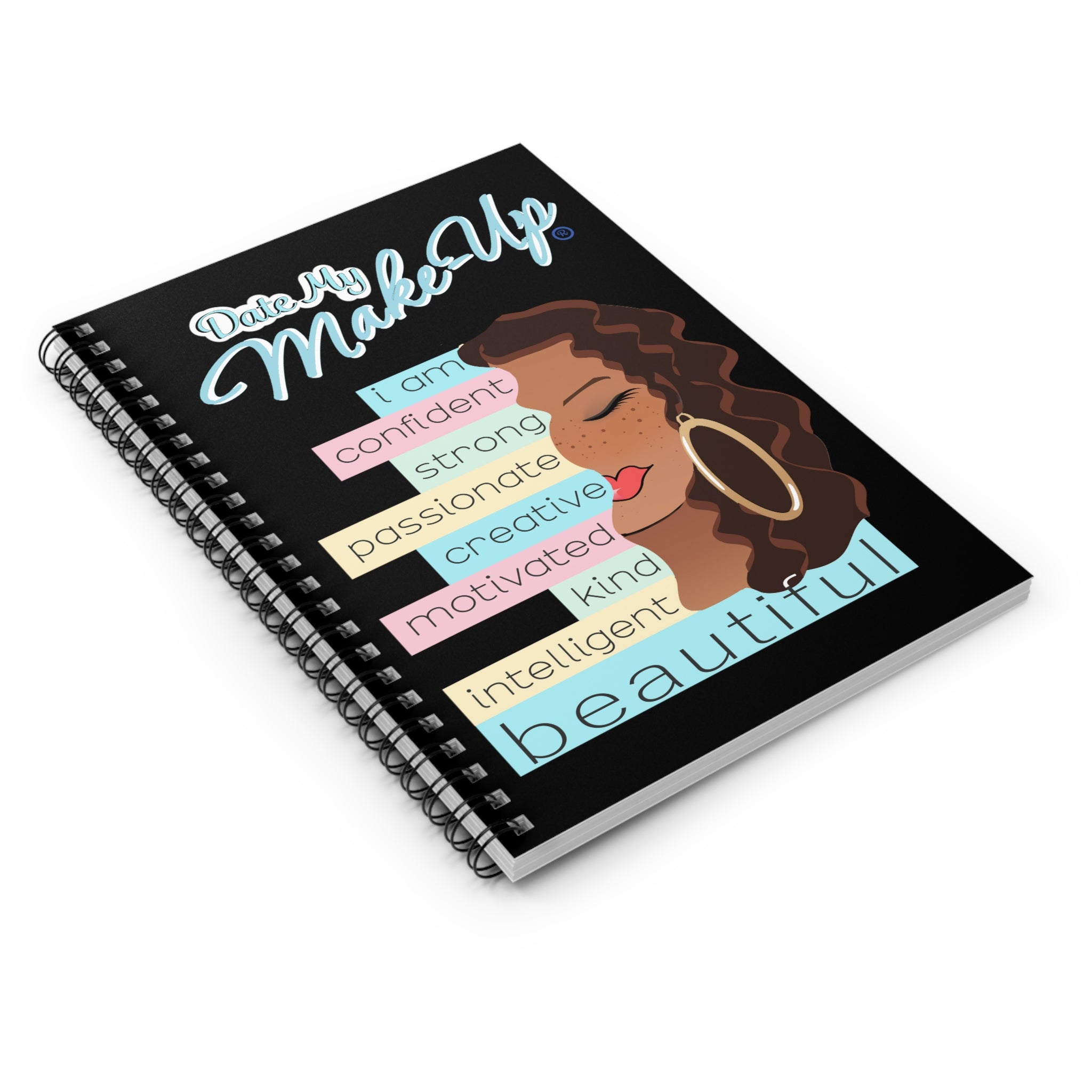 I Am Caramel Dewey Spiral Notebook
