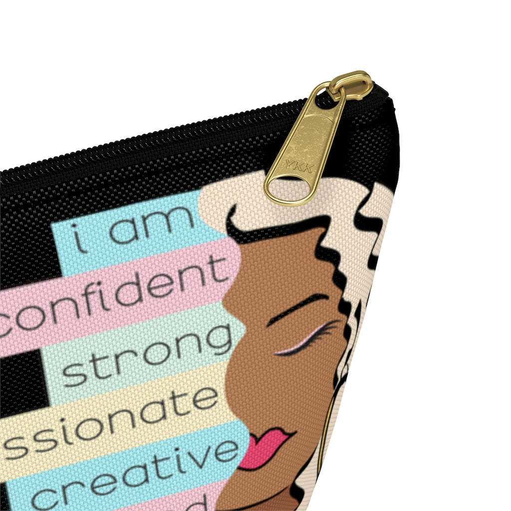 I Am Dewey Noir Makeup Bag