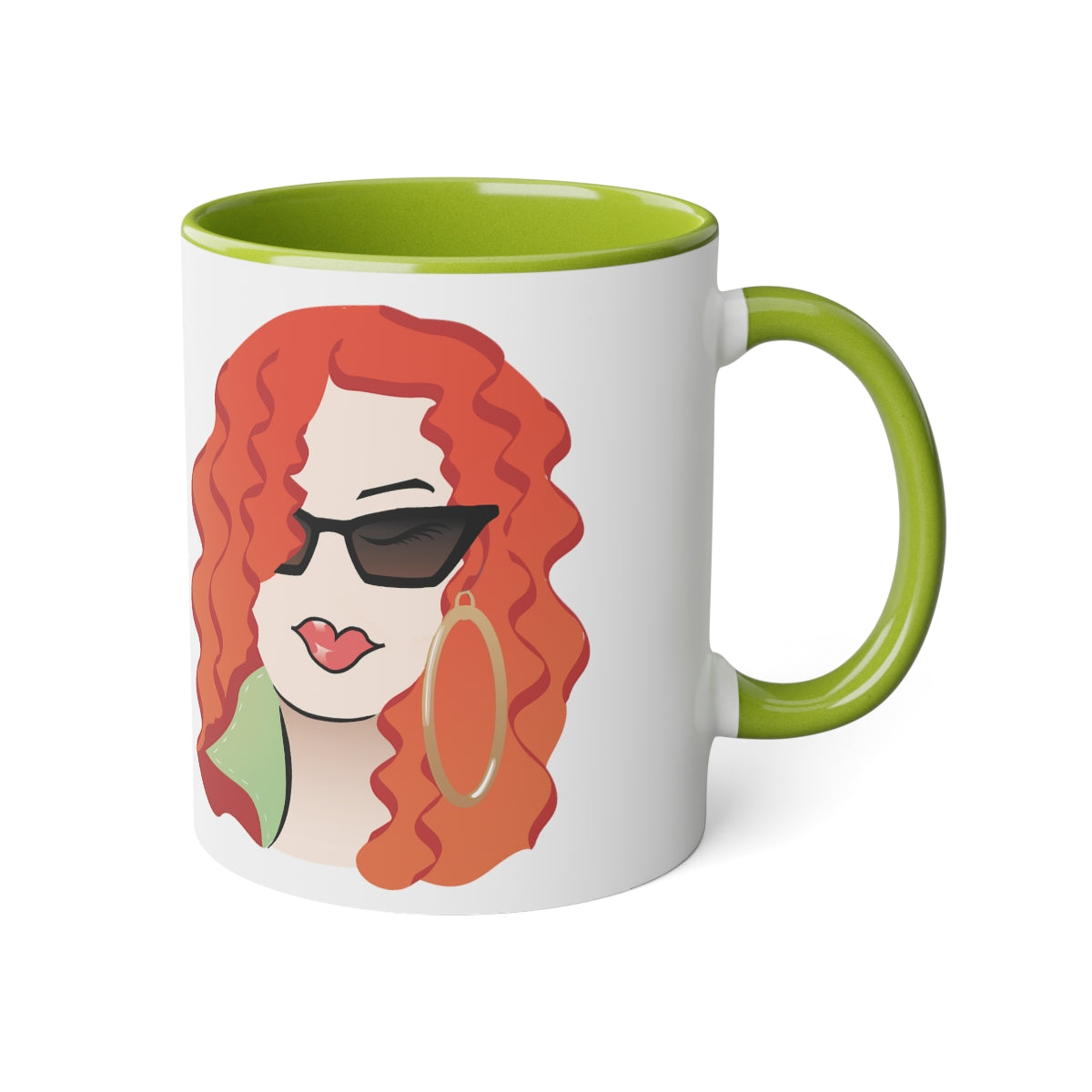 Sunglasses Dewey Accent Mug