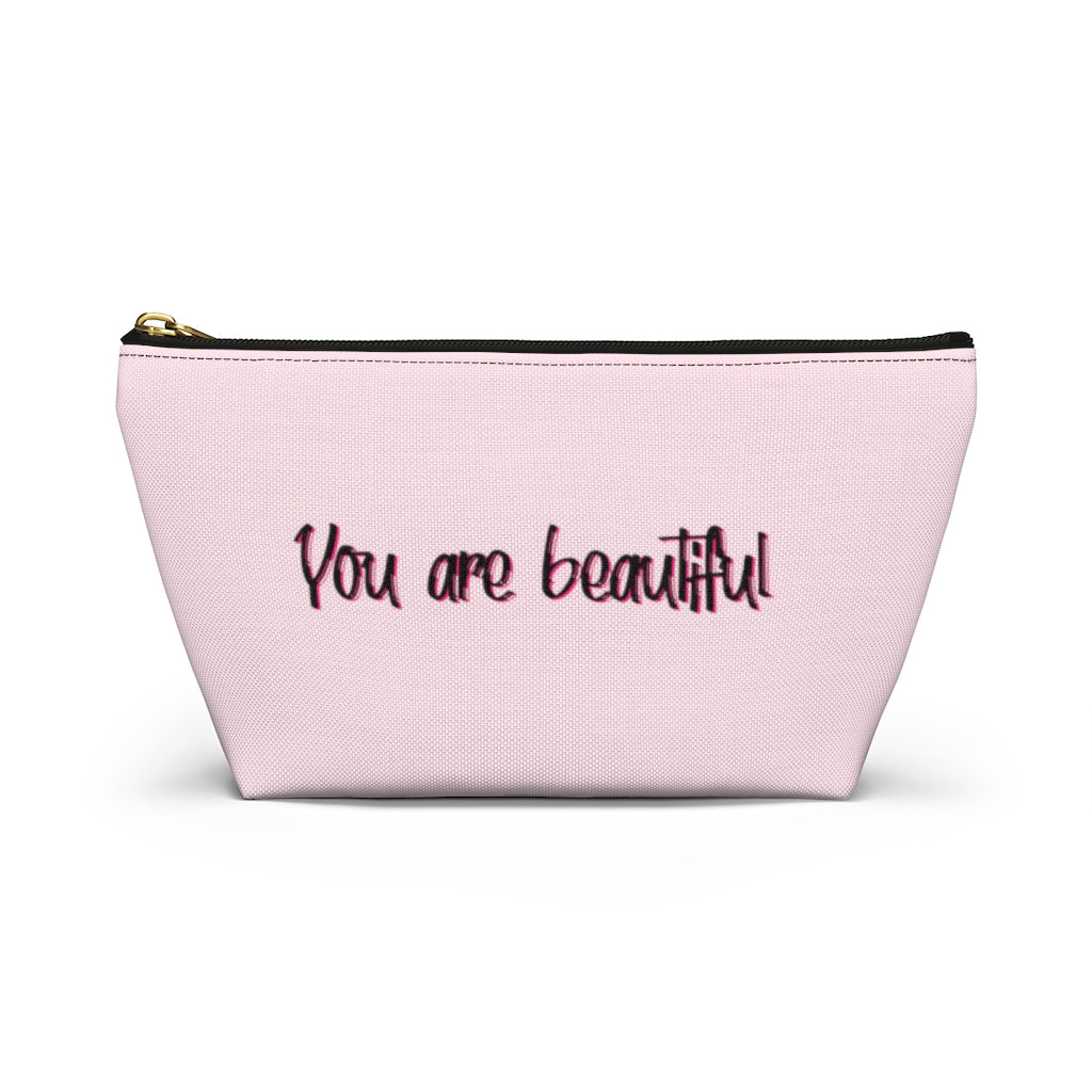 Beach Blonde Dewey Circle Pink Makeup Bag