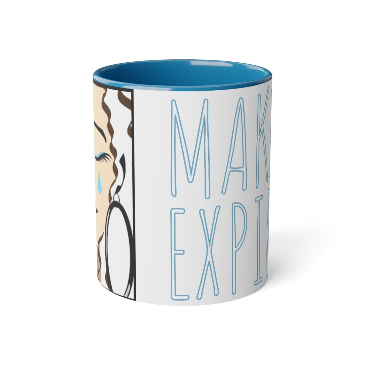 Makeup Expires Accent Mug