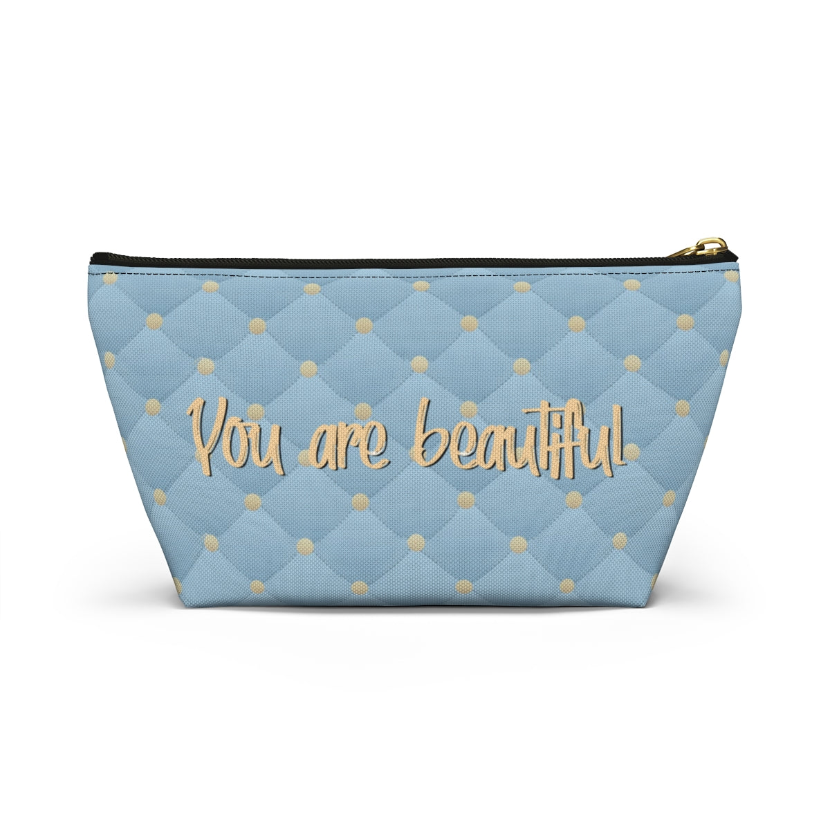 Sweet Ginger Dewey Quilt Makeup Bag