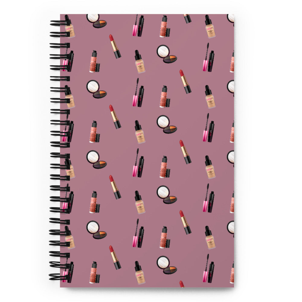Makeup Spiral notebook