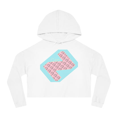 Gen Z Cropped Hooded Sweatshirt