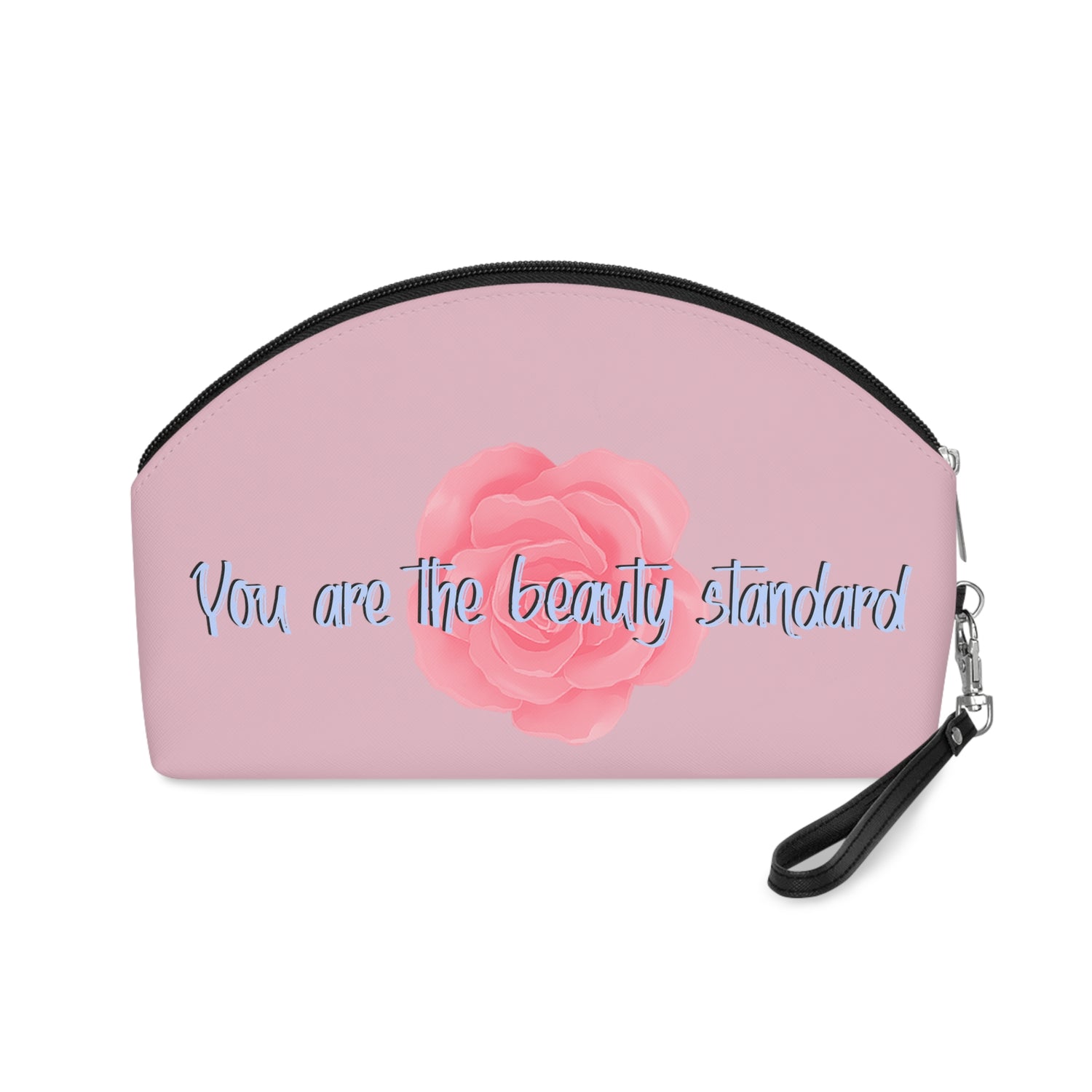 Carmel Dewey Pink Makeup Bag