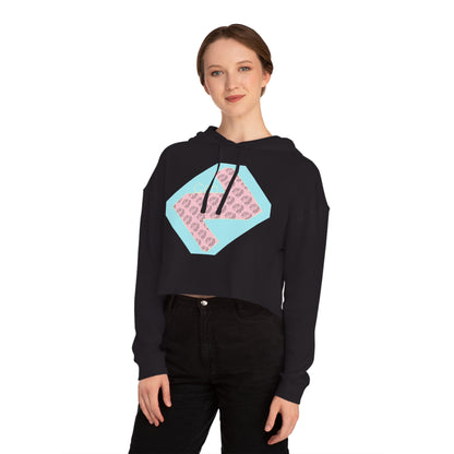 Gen Z Cropped Hooded Sweatshirt