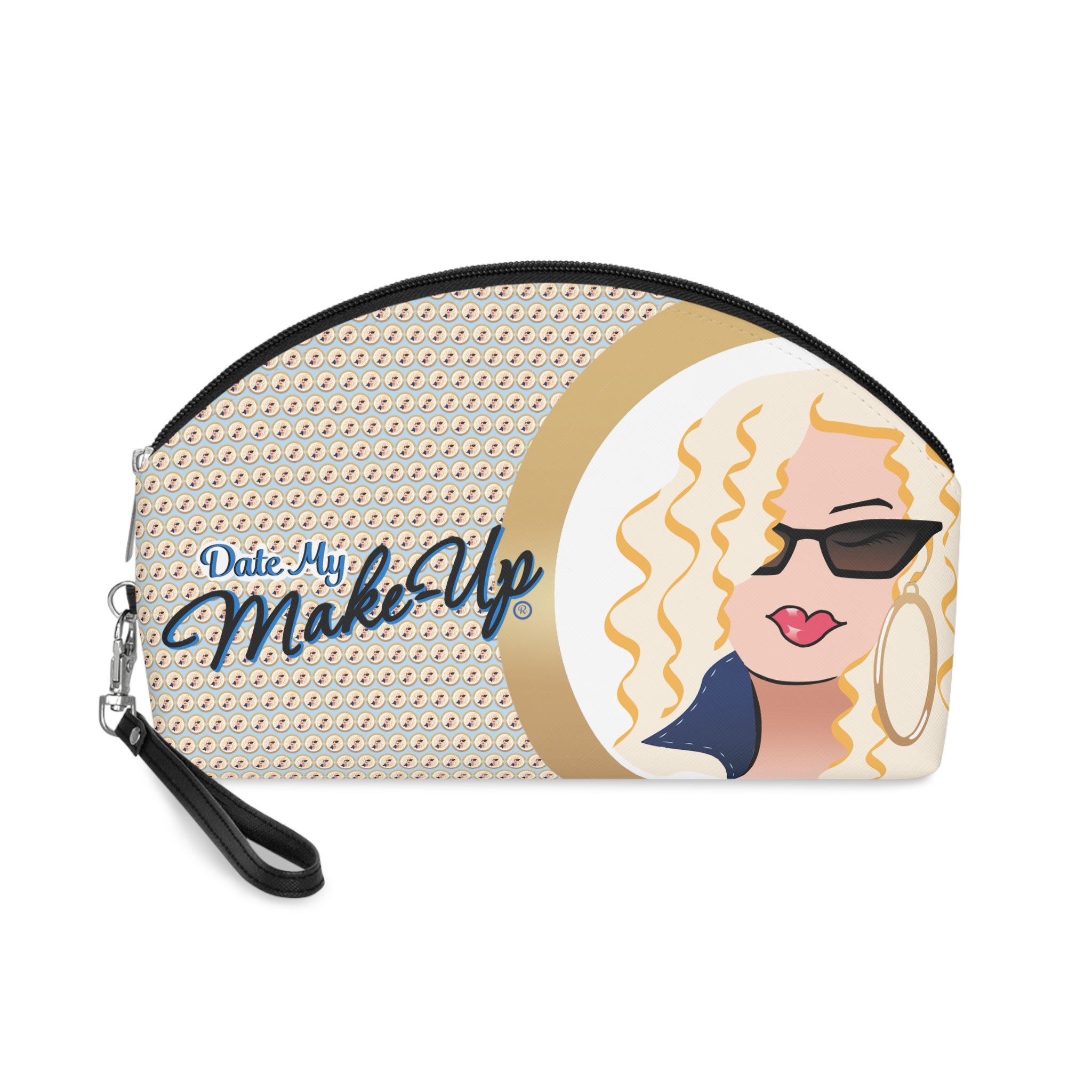Sunglasses Blonde Dewey Gold Makeup Bag