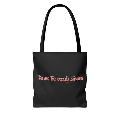 I Am Beautiful Brown Dewey Tote Bag