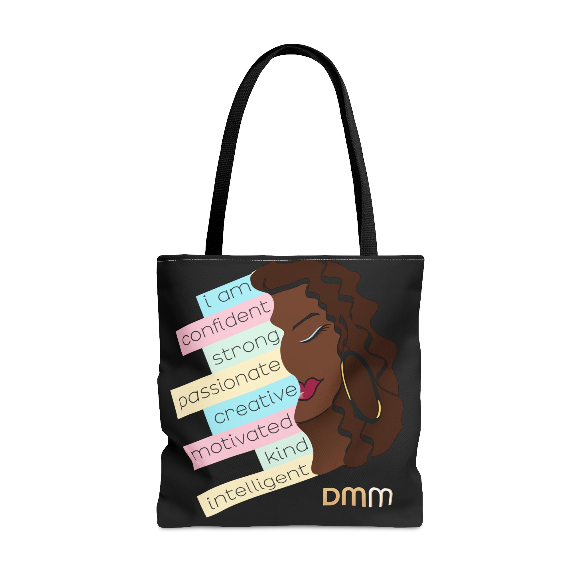 I Am Beautiful Brown Dewey Tote Bag