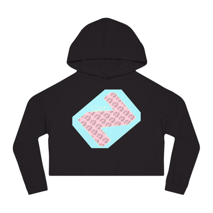 Gen Z Cropped Hooded Sweatshirt