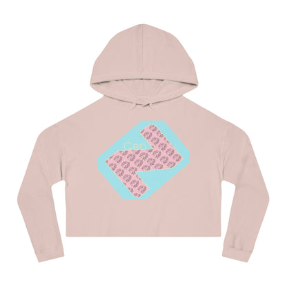 Gen Z Cropped Hooded Sweatshirt