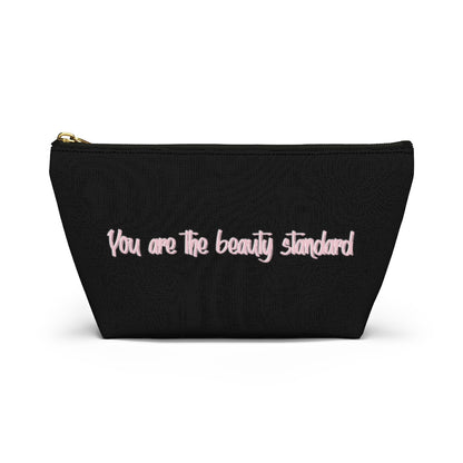 Blonde Caramel Dewey Noir Makeup Bag