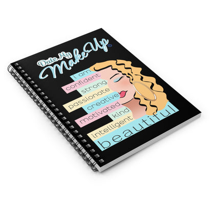 I Am Blonde Dewey Spiral Notebook