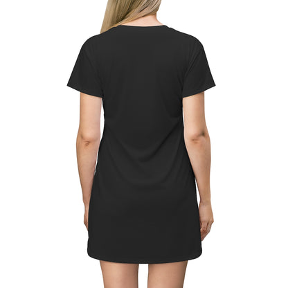 Freckled Caramel Dewey Short T-Shirt Dress