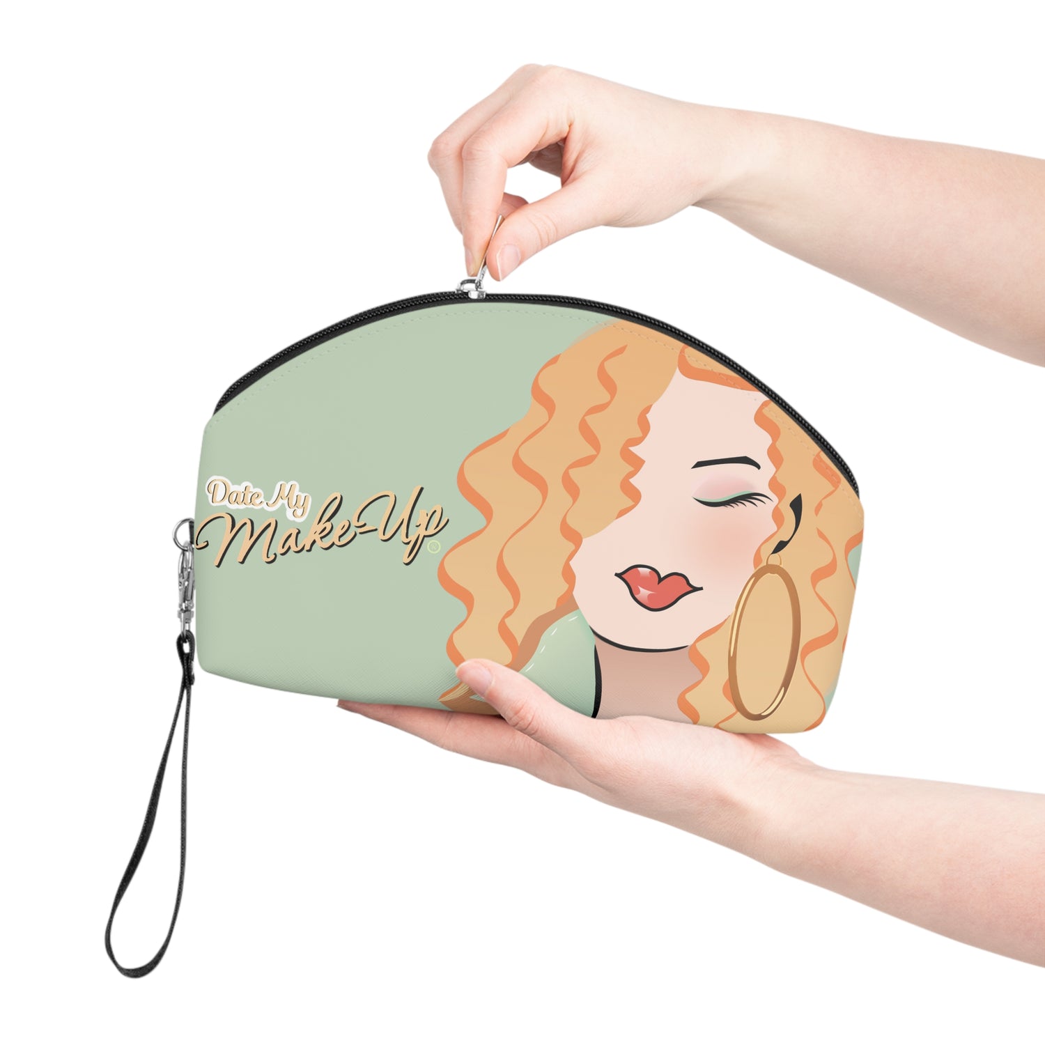 Strawberry Blonde Dewey Makeup Bag