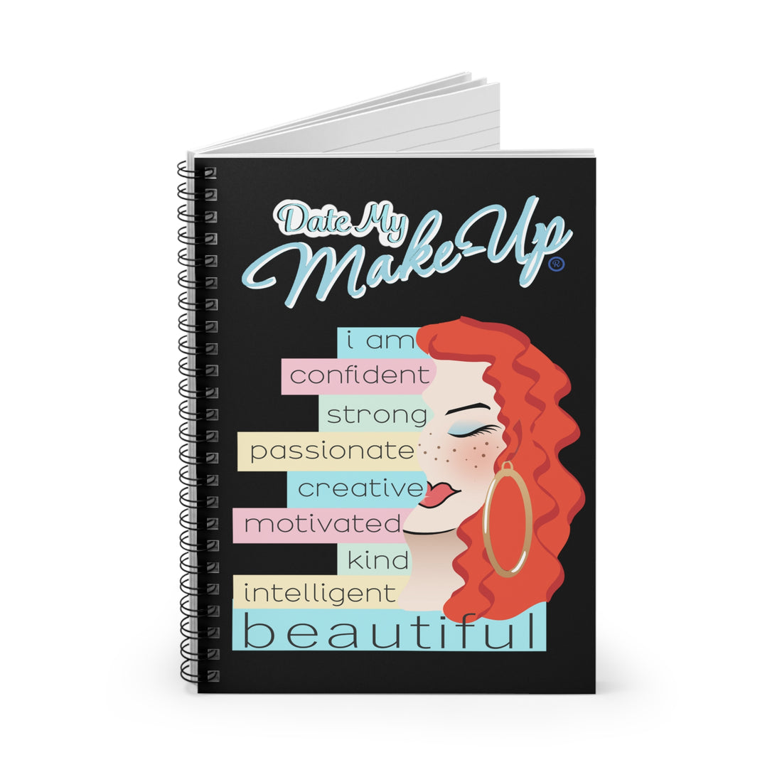 I Am Sweet Ginger Dewey Spiral Notebook