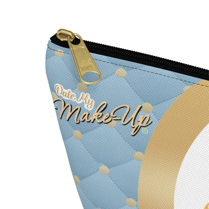 Blonde Sunglasses Dewey Quilt Makeup Bag