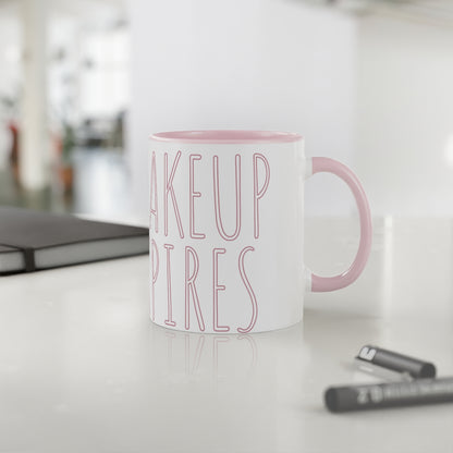 Makeup Expires Accent Mug